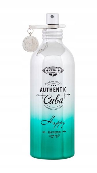 CUBA AUTHENTIC EDP WOMAN HAPPY 100ML zdjęcie 2