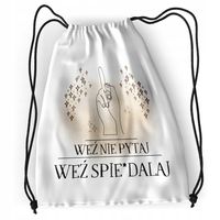 Plecak Śmieszne Sportowy Szkolny Worek Torba Z Nadrukiem Ze Zdjęciem