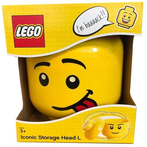 Lego pojemnik główka large - silly boy na Arena.pl