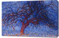 Obraz 90x60cm Avond (Evening), Piet Mondrian Vintage do Salonu