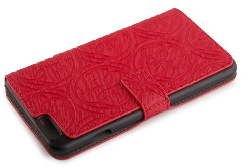 GUESS BOOK CASE HERITAGE Apple iPhone 6/6S Plus - RED na Arena.pl
