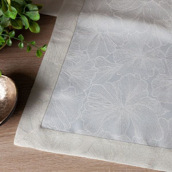 OBRUS BIEŻNIK ŻAKARDOWY WZÓR 40X180 CM KREMOWY zdjęcie 11