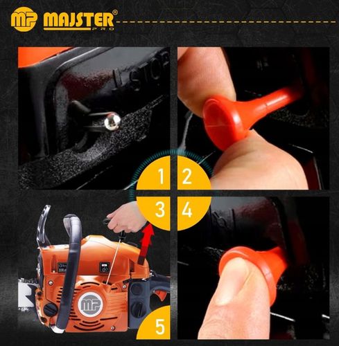 PIŁA SPALINOWA PILARKA ŁAŃCUCHOWA 5,7km 58cm3 2x łańc/prowad/olej+2x na Arena.pl