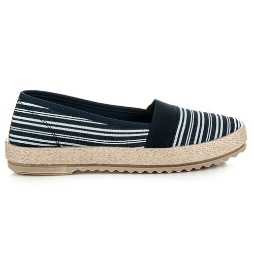 Espadryle Na Platformie W Paski r.40 na Arena.pl