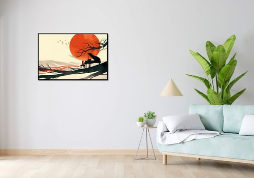 Plakat 91,5x61cm Pianistka na Arena.pl