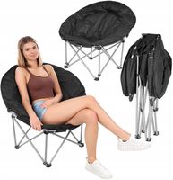 FOTEL OGRODOWY SKŁADANY TURYSTYCZNY KRZESŁO KEMPINGOWE ENERO CAMP TRIP