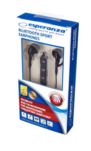 SŁUCHAWKI DOUSZNE BLUETOOTH ESPERANZA EH187 na Arena.pl