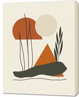 Obraz 70x90cm Beżowe Spojrzenie