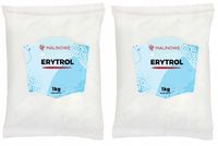 ERYTROL 2 x 1kg ERYTRYTOL NISKOKALORYCZNY CUKIER
