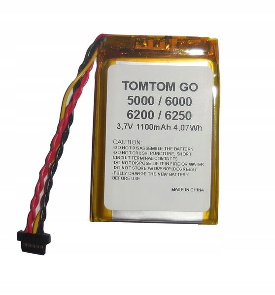 Bateria do TOMTOM GO 5000 5100 6000 6100 zdjęcie 1