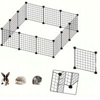KOJEC DLA ZWIERZĄT KLATKA WYBIEG METALOWA ZAGRODA DLA SZCZENIAKA KRÓLIKA