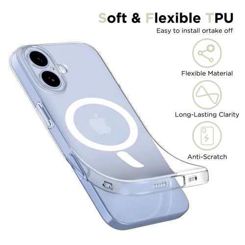 etui tech-protect flexair magsafe na iphone 17 - przezroczyste na Arena.pl