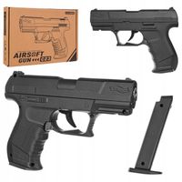 PISTOLET SPRĘŻYNOWY REPLIKA WALTHER P99 6mm NA KULKI Air Soft Gun METALOWY