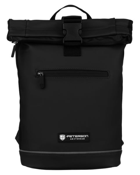 plecak peterson pu ptn eb66-6489 black zdjęcie 3