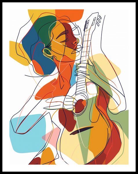 Plakat 50x65cm Wewnętrzna Muza zdjęcie 3