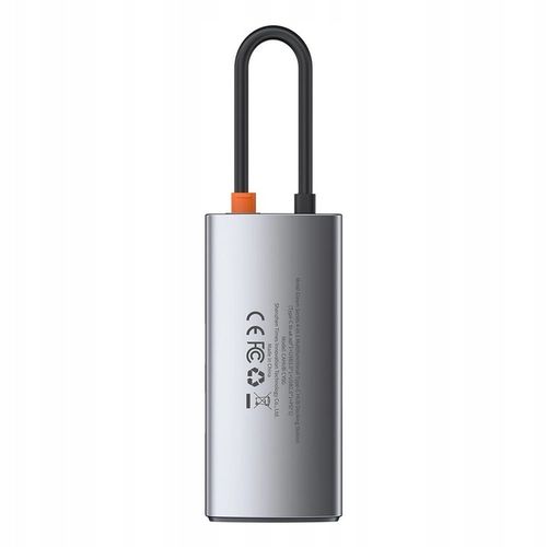 Baseus Metal Gleam 4w1 wielofunkcyjny HUB USB Typ C - USB Typ C Power Deliv na Arena.pl