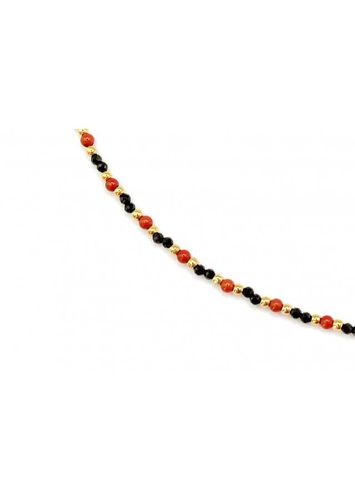 Naszyjnik RED KORAL 925 na Arena.pl