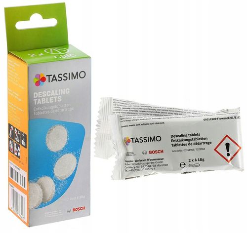Tabletki odkamieniające do ekspresu Bosch Tassimo TCZ6004 na Arena.pl