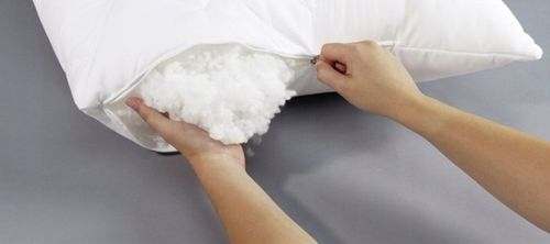 PODUSZKA 70X80 ANTYALERGICZNA PIKOWANA GRUBA ZAMEK POLSKA PUCHATA MIŁA na Arena.pl