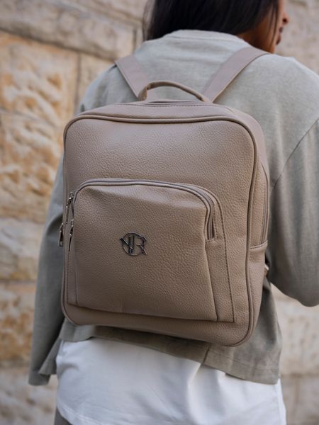 plecak pu r-pl-29601-3660 d.beige zdjęcie 5