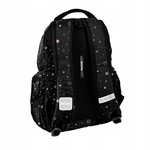 PLECAK SZKOLNY BEUNIQ MŁODZIEŻOWY BEUNIQ STARS CZARNY W GWIAZDKI na Arena.pl