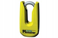 Blokada tarczy hamulcowej Monster OXFORD kolor żółty 135mm x 70mm trzpień