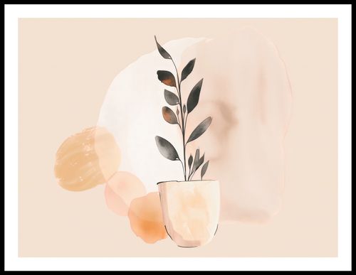 Plakat 80x60cm Doniczkowy Kolor na Arena.pl