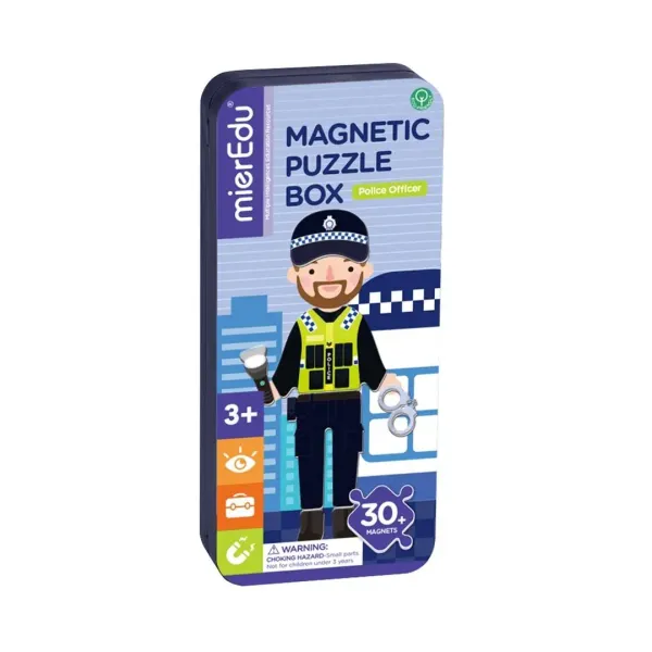 Puzzle magnetyczne Policjant zdjęcie 1