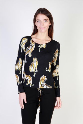 Cavalli Class sweter damski czarny 46 na Arena.pl