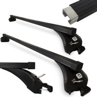 Uniwersalny bagażnik bazowy na relingi zintegrowane AMOS BOSS Belki Stalowe 120cm