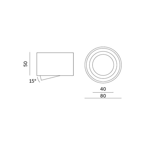 Ruchoma oprawa sufitowa SPARK S biała zdjęcie 9