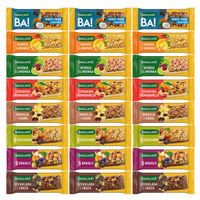 Baton zbożowy Bakalland 24 szt MIX 8 smaków śniadaniowy owocowy musli