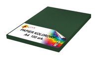 papier kolorowy a4 120g zielony ciemny v3 100 arkuszy