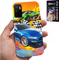 ETUI DO XIAOMI POCO M3 PRO 5G - DLA DZIECI, SAMOCHODY WYŚCIGOWE WYŚCIGI