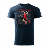 Koszulka polska siatkówka dla kibica do siatkówki siatkówka Volleyball męska granatowa REGULAR M