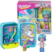 KookyLoos lalka Suzie z walizką suitcase figurka