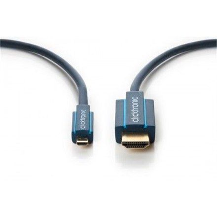 Clicktronic 70328 Micro-HDMI™ adapter cable with Ethernet, 2m na Arena.pl