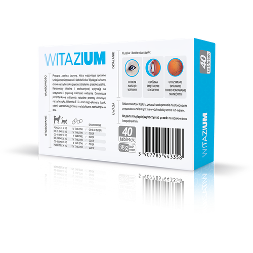 eurowet witazium suplement 2x20 tabletek na Arena.pl