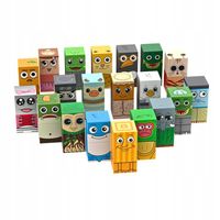 Zestaw Magnetyczny Klocki Zabawka BRAINROT TUNG TUNG TUNG SAHUR 40 SZT