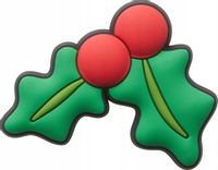 Przypinka Ozdoba Jibbitz Charms Pin Do Butów Crocs Holiday Holly