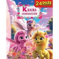 Kraina Jednorożców Książki dla Dzieci + 24 Naklejki
