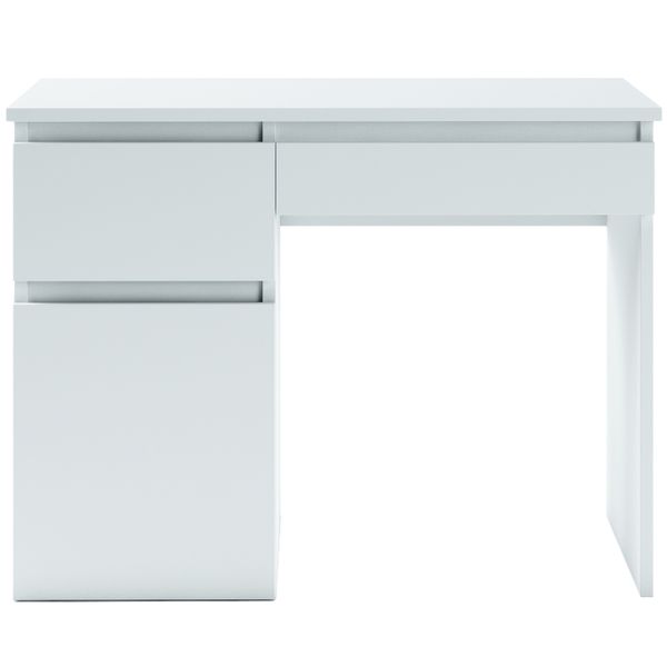 biurko MEGAN A1 BIAŁE duże wolnostojące zdjęcie 3