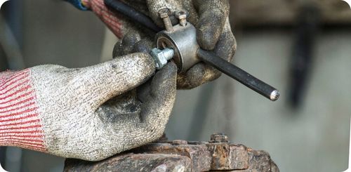 GWINTOWNIK RUROWY 1/2'' - 14 GWINT CALOWY HSS DIN5157 WALCOWY + NARZYNKA na Arena.pl