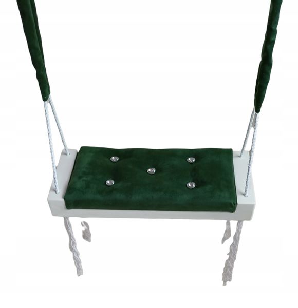 Huśtawka DLA DZIECI ZIELEŃ PŁASKA dom ogród POKÓJ zdjęcie 1