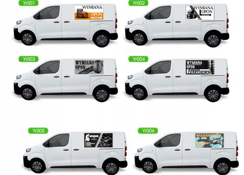 Reklama Naklejka na samochód dużo wzorów AUTO SERWIS na Arena.pl