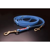 Smycz Sharp Pack przepinana, 2,5 m, niebieska