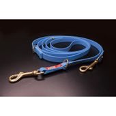 Smycz Sharp Pack przepinana, 2,5 m, niebieska
