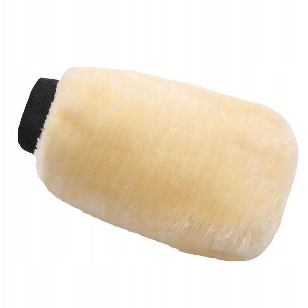 PROFESJONALNA RĘKAWICA WEŁNIANA DO MYCIA SAMOCHODU zdjęcie 5