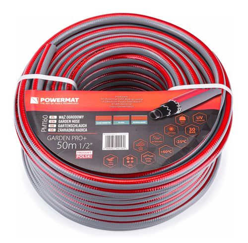 Wąż OGRODOWY Do Wody 1/2'' 50m 6 Warstwowy 30 Bar na Arena.pl