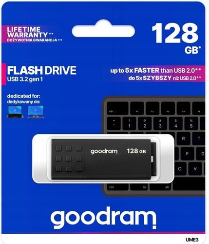 Pendrive Goodram 128 GB USB 3.0 UME3 czarny na Arena.pl